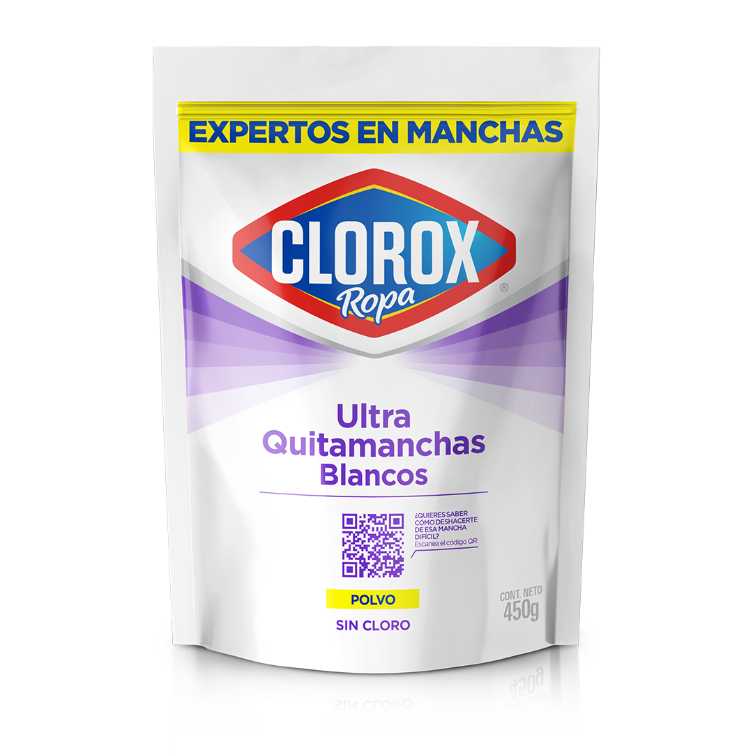 Clorox Ropa Color Clorox® Ropa Ultra Quitamanchas Blancos en Polvo | Clorox Costa Rica